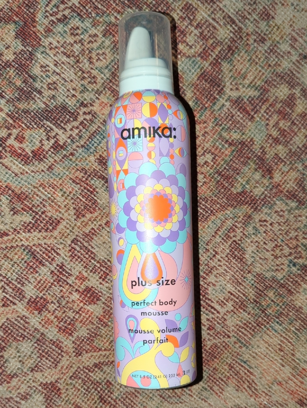 amika Pink & Purple Plus-Size Perfect Body Mousse